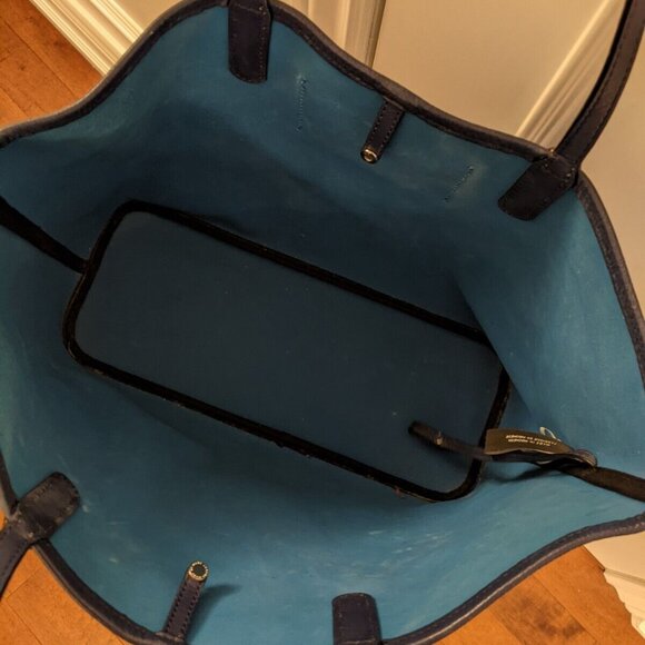 Marc by Marc Jacobs blue leather tote - Picture 5 of 8